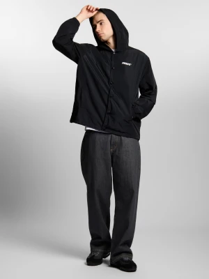Rains kurtka regular męska czarna Klasyk