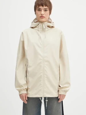Rains kurtka Storm Breaker W3 kolor beżowy przejściowa 18370.26