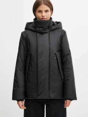 Rains kurtka Torna Curve W4T3 kolor czarny zimowa 17200.01
