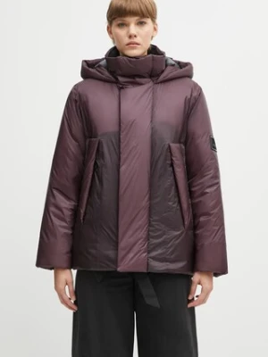 Rains kurtka Torna Curve W4T3 kolor fioletowy zimowa 17200.129