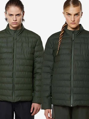 Rains kurtka Trekker Jacket 1543 kolor zielony przejściowa 1543.GREEN