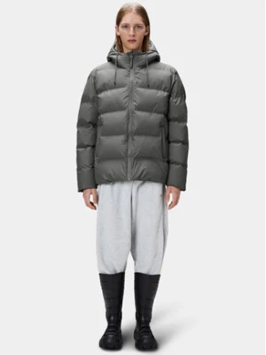 Rains Kurtka zimowa 15120 Szary Regular Fit