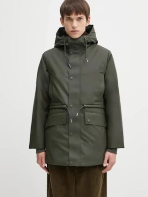 Rains parka Nome String W Parka W3T3 kolor zielony zimowa 21500.03