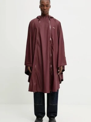 Rains x Umbro peleryna kolor bordowy przejściowa 20800.141