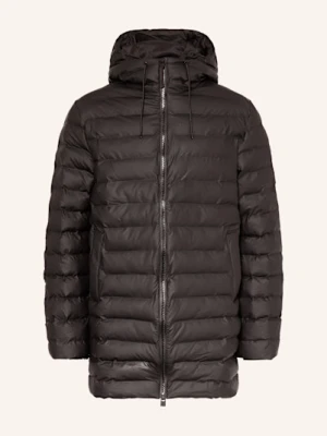 Rains Płaszcz Pikowany Lohja schwarz