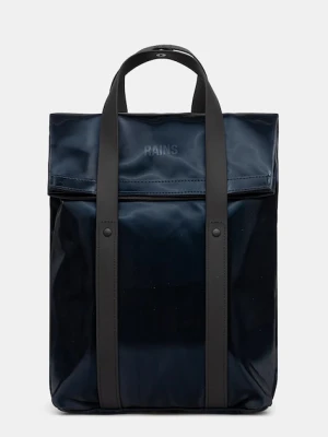 Rains plecak 12780 2 Way Tote Backpack Mini kolor granatowy duży gładki 12780