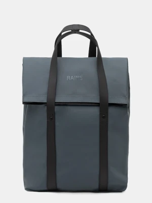 Rains plecak 12940 2 Way Tote Backpack kolor niebieski duży gładki 12940
