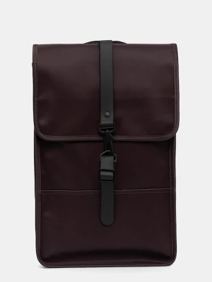 Rains plecak 13020 Backpack Mini kolor bordowy duży gładki 13020