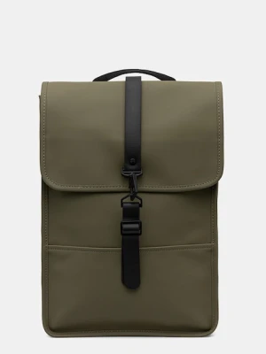 Rains plecak 13020 Backpack Mini kolor zielony duży gładki 13020