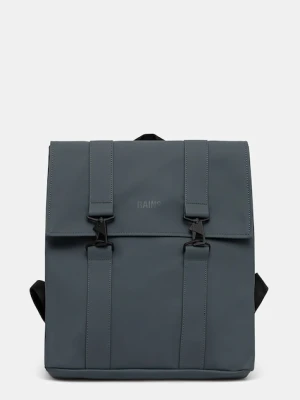 Rains plecak 13300 MSN Bag kolor niebieski duży gładki 13300