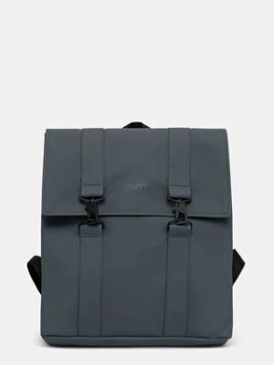 Rains plecak 13300 MSN Bag kolor niebieski duży gładki 13300
