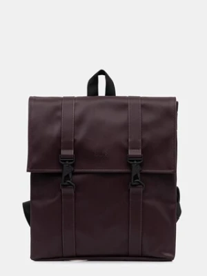 Rains plecak 13310 MSN Bag Mini kolor brązowy duży gładki 13310