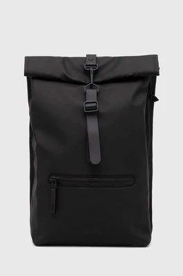 Rains plecak 13320 Backpacks kolor czarny duży gładki