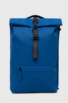 Rains plecak 13320 Backpacks kolor niebieski duży gładki