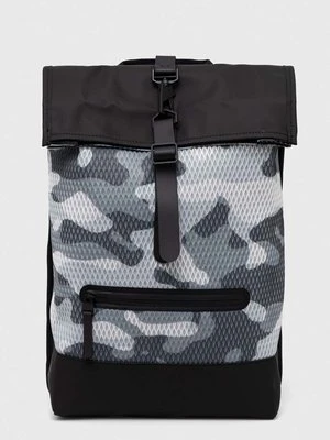 Rains plecak 13340 Backpacks kolor zielony duży wzorzysty