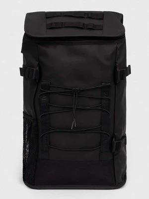 Rains plecak 14340 Backpacks kolor czarny duży gładki