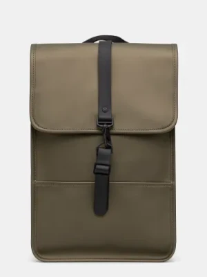 Rains plecak Backpack Mini W3 kolor zielony duży gładki 13020.105