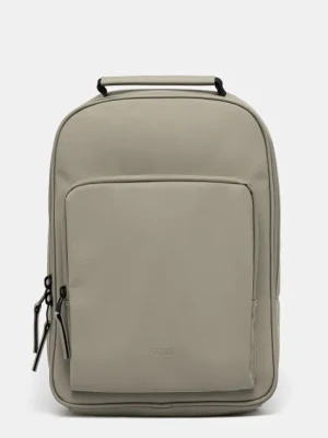 Rains plecak Book Daypack W3 kolor zielony duży gładki 13260