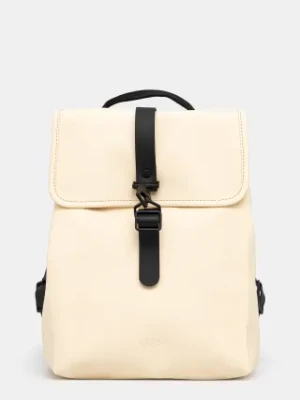 Rains plecak Bucket Backpack W3 kolor żółty mały gładki 13040