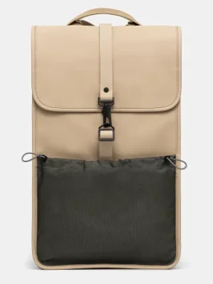 Rains plecak Mix Backpack W3 kolor beżowy duży gładki 13590.24