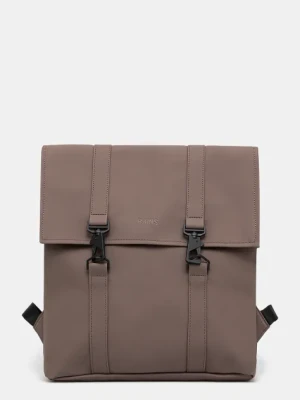 Rains plecak MSN Bag Mini W3 kolor brązowy duży gładki 13310.110