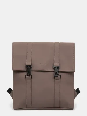 Rains plecak MSN Bag Mini W3 kolor brązowy duży gładki 13310.110