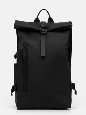 Zdjęcie produktu Rains plecak Rolltop Rucksack Large W3 kolor czarny duży gładki 14590-01