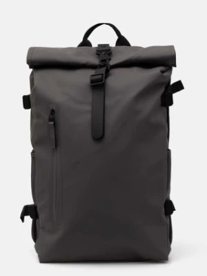 Zdjęcie produktu Rains plecak Rolltop Rucksack Large W3 kolor szary duży gładki 14590-13