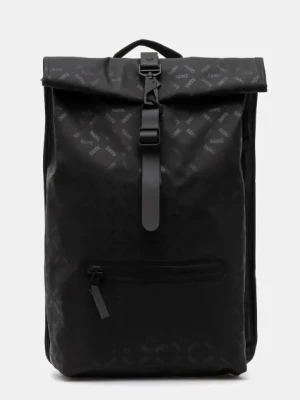Rains plecak Rolltop Rucksack W3 kolor czarny duży wzorzysty 13320