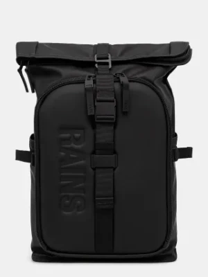 Rains plecak Texel Moulded Backpack W3 kolor czarny duży gładki 13430.01
