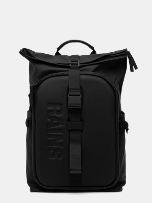 Rains plecak Texel Moulded Backpack W3 kolor czarny duży gładki 13430.01