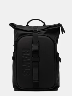 Rains plecak Texel Moulded Backpack W3 kolor czarny duży gładki 13430.01