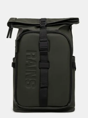 Rains plecak Texel Moulded Backpack W3 kolor zielony duży gładki 13430.03