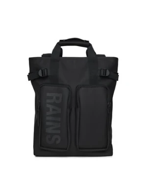 Rains Plecak Texel Tote Backpack W3 14240 Czarny