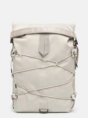 Rains plecak Trail Cord Rolltop Backpack W3 kolor beżowy duży gładki 14480.103