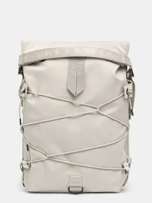 Rains plecak Trail Cord Rolltop Backpack W3 kolor beżowy duży gładki 14480.103