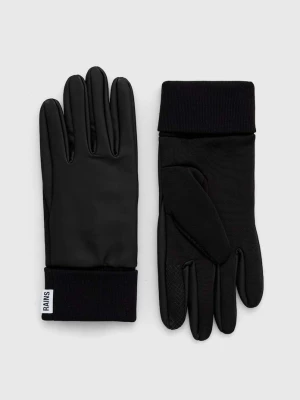 Rains rękawiczki 16720 Gloves czarny