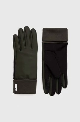 Rains rękawiczki 16720 Gloves kolor zielony