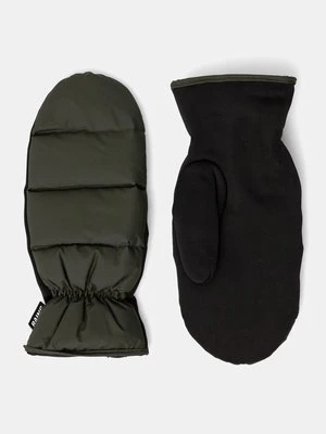 Rains rękawiczki Lohja Puffer Mittens W1T2 kolor zielony 16080-03