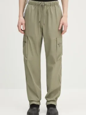Rains spodnie Cargo Rain Pants Regular W3 męskie kolor zielony w fasonie cargo 18850.108