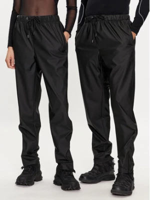 Rains Spodnie przeciwdeszczowe Rain Pants Slim W3 18580 Czarny Slim Fit