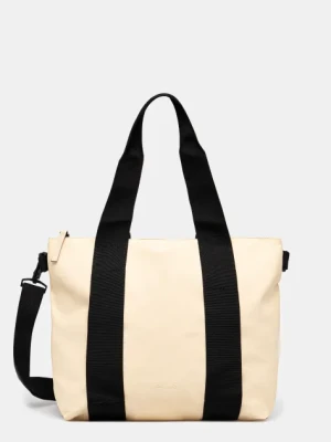 Rains torba Tote Bag Micro W3 kolor żółty 14180