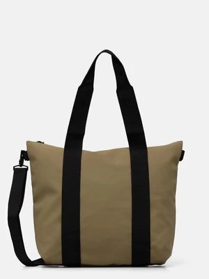 Rains torba Tote Bag Mini W3 kolor zielony 14160-44