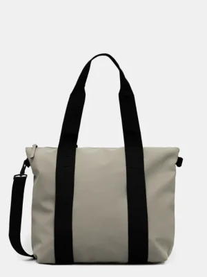 Rains torba Tote Bag Mini W3 kolor zielony 14160