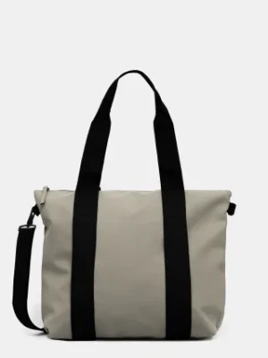 Rains torba Tote Bag Mini W3 kolor zielony 14160