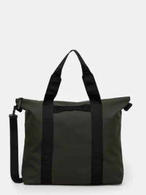 Rains torba Tote Bag W3 kolor zielony 14150.03