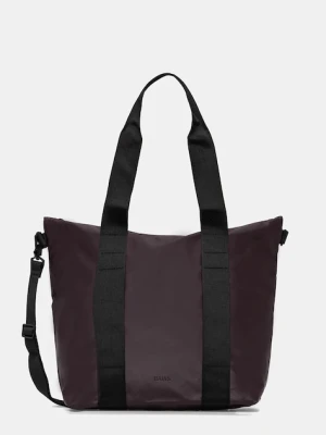 Rains torebka 14160 Tote Bag Mini kolor brązowy 14160
