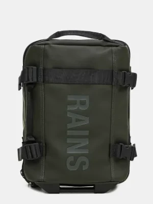 Rains walizka Texel Cabin Bag Mini W3 kolor zielony 14790.03
