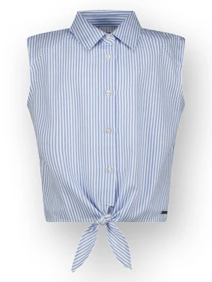 RAIZZED® Bluzka w kolorze błękitno-białym rozmiar: 164