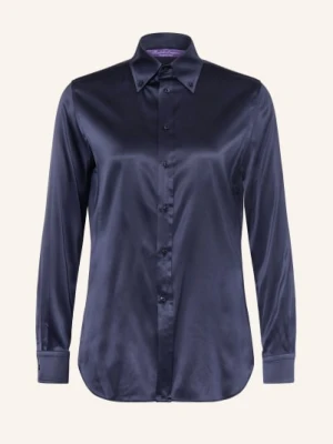 Ralph Lauren Collection Bluzka Cameron Z Jedwabiu blau
